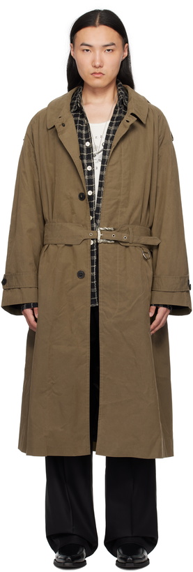 Photo: Enfants Riches Déprimés Khaki Museum Sunday Trench Coat