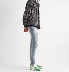 AMIRI - Skel-Top Colour-Block Leather Sneakers - Green