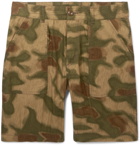 Neighborhood - Baker Slim-Fit Camouflage-Print Cotton Shorts - Men - Green