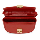 3.1 Phillip Lim Red Mini Pashli Saddle Belt Bag