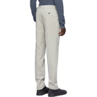 Ermenegildo Zegna Grey Corduroy Trousers