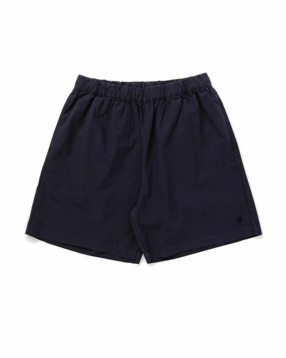 Photo: Norse Projects Per Cotton Tencel Shorts Blue - Mens - Casual Shorts