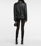 Dolce&Gabbana - Embellished leather jacket
