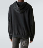 Gucci Logo cotton jersey hoodie
