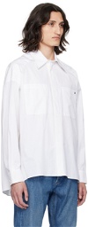 A.P.C. White Natacha Ramsay-Levi Edition Warvol Shirt