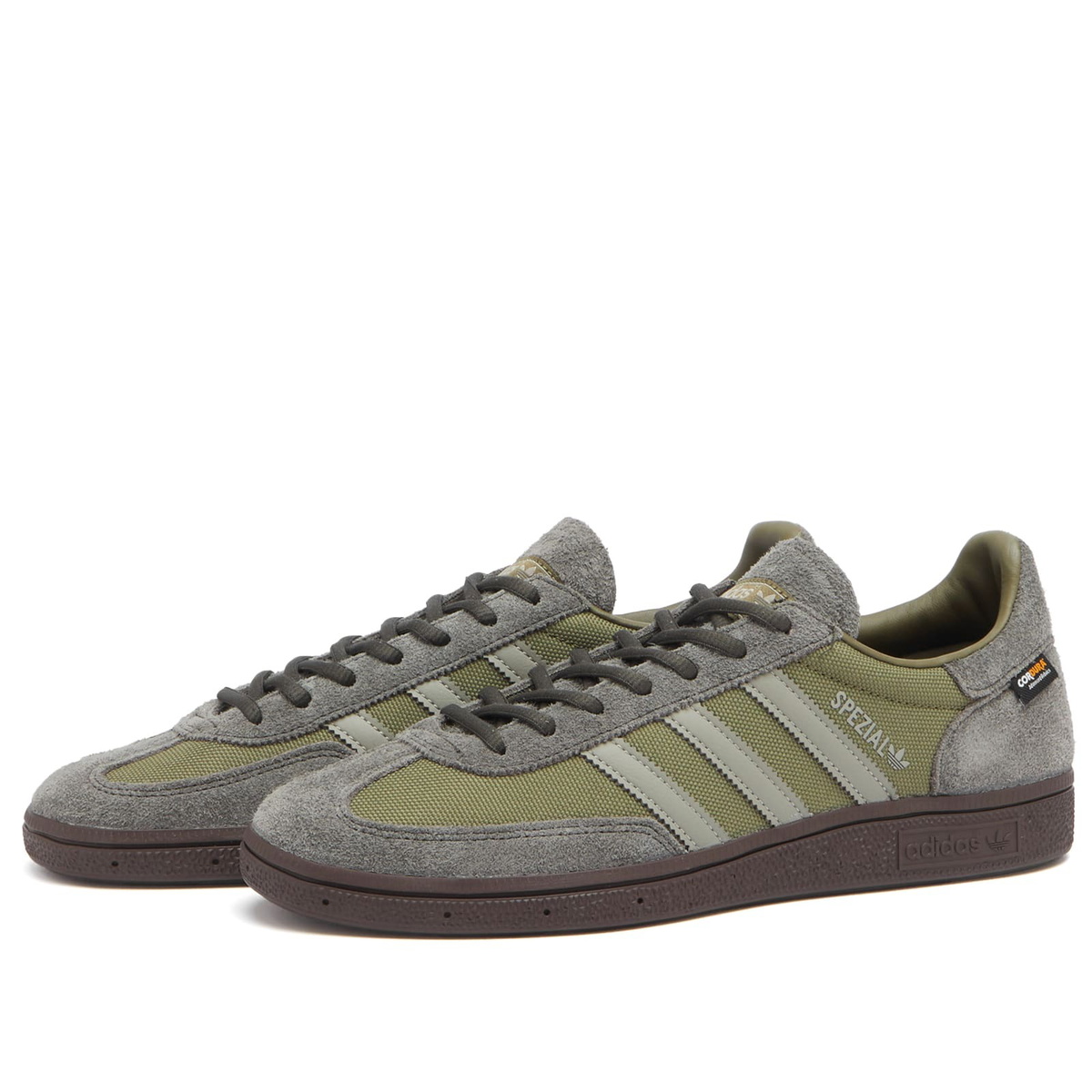 adidas gazelle silver green womens Adidas Skateboarding Puig Indoor Skate Shoes | Shadow Olive & Off Whit main image 0