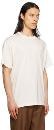 Burberry Off-White Crewneck T-Shirt