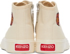 Kenzo Off-White Kenzo Paris Kenzoschool High-Top Sneakers
