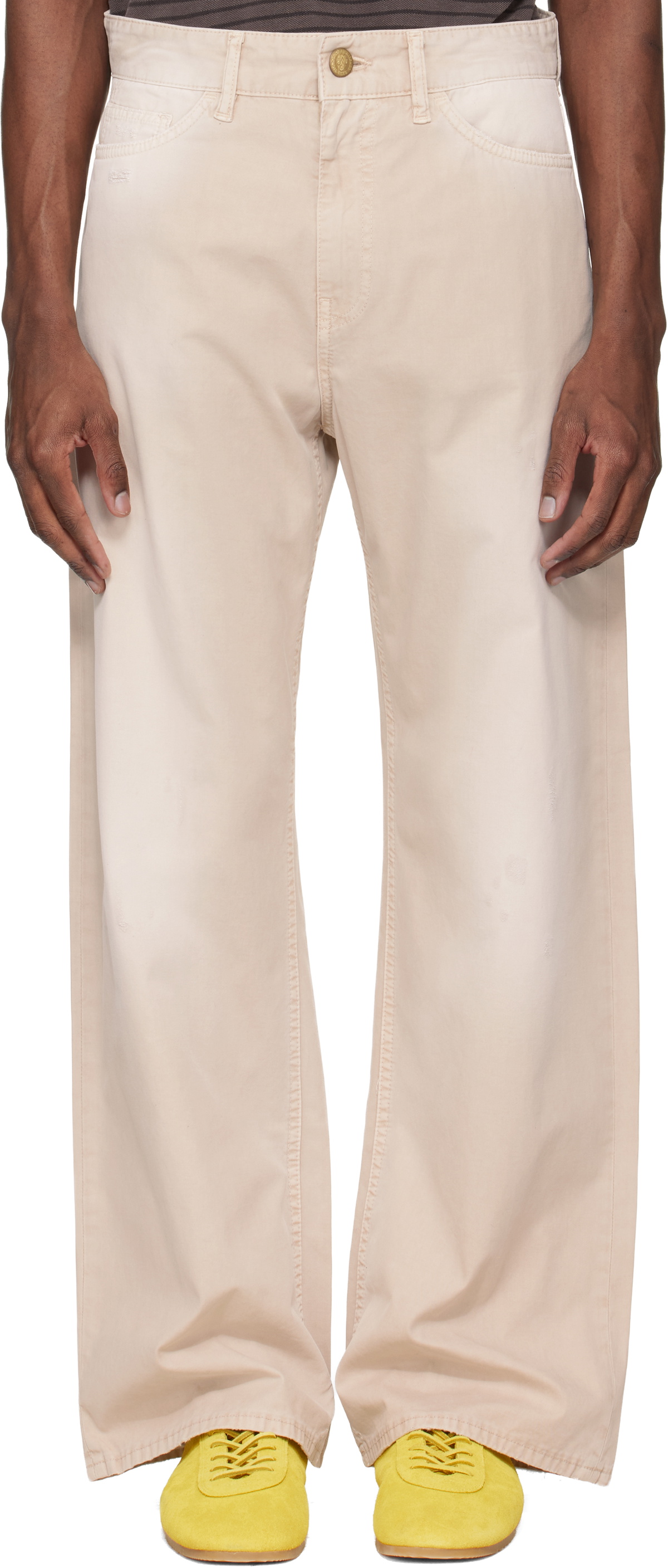Stockholm (Surfboard) Club Beige Chino Trousers