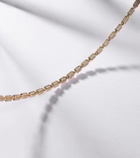 Suzanne Kalan Block-Chain Mini 18kt gold bracelet with diamonds
