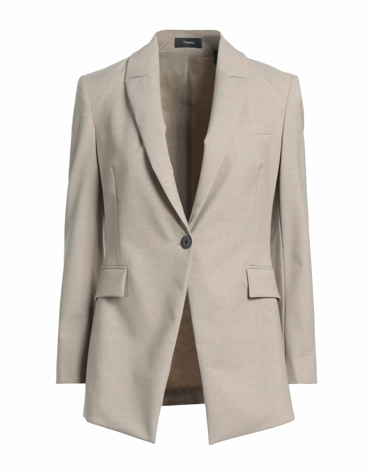 Theory Womens Blazer Khaki