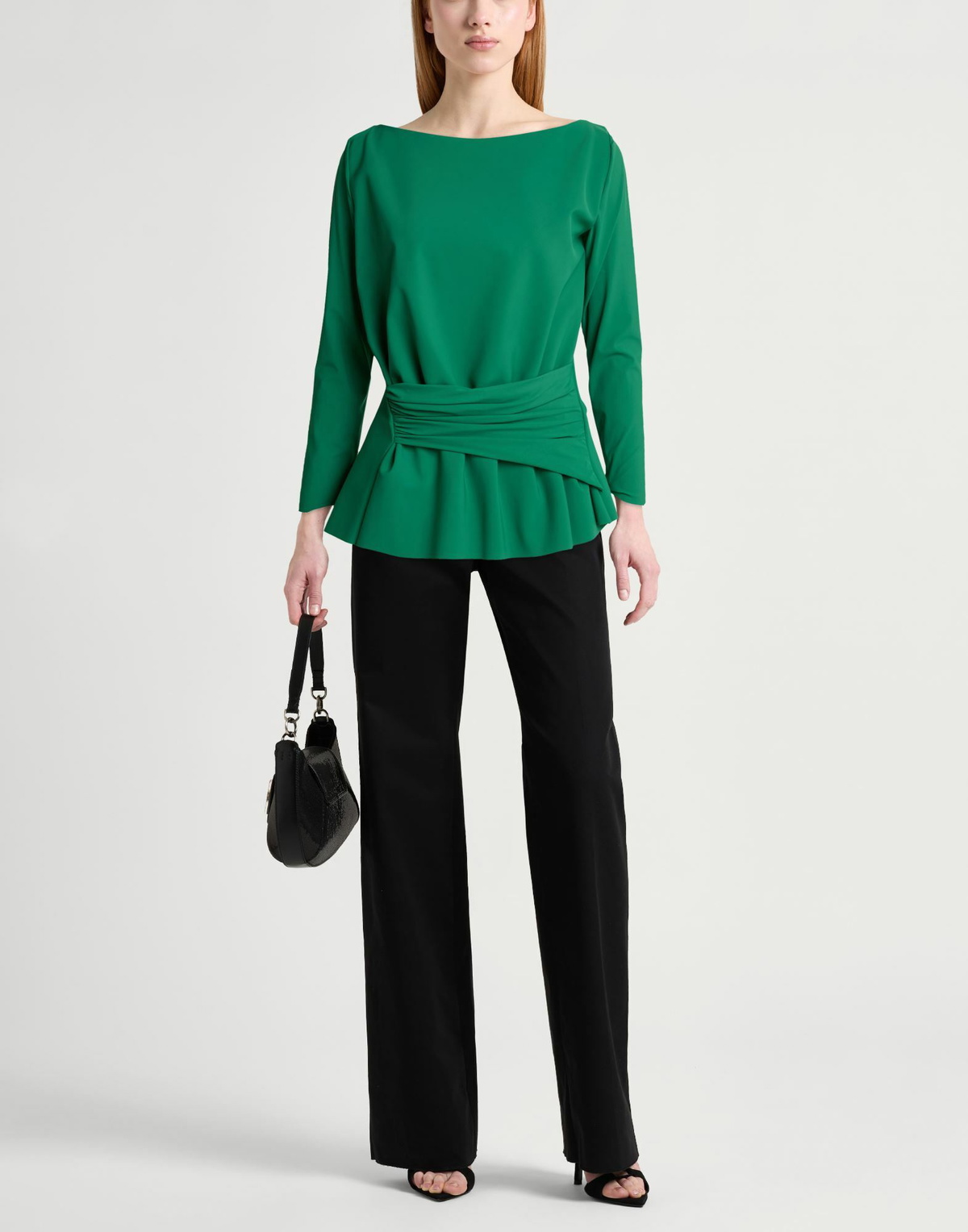 Chiara Boni La Petite Robe Womens Top in Green