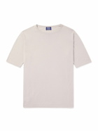 William Lockie - Slim-Fit Wool T-Shirt - Gray
