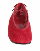 Nodaleto Womens Ballet flats in Red