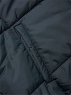 A Kind Of Guise - Swaneti Quilted Padded Recycled Shell Hooded Jacket - Blue