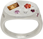 Seb Brown Silver XL Neapolitan Ring