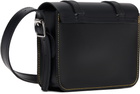 Dr. Martens Black 7 Inch Leather Crossbody Bag