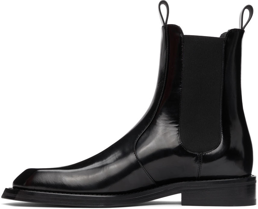 Martine Rose Black Chisel Toe Chelsea Boots Martine Rose