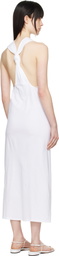 Loulou Studio White Rayna Midi Dress