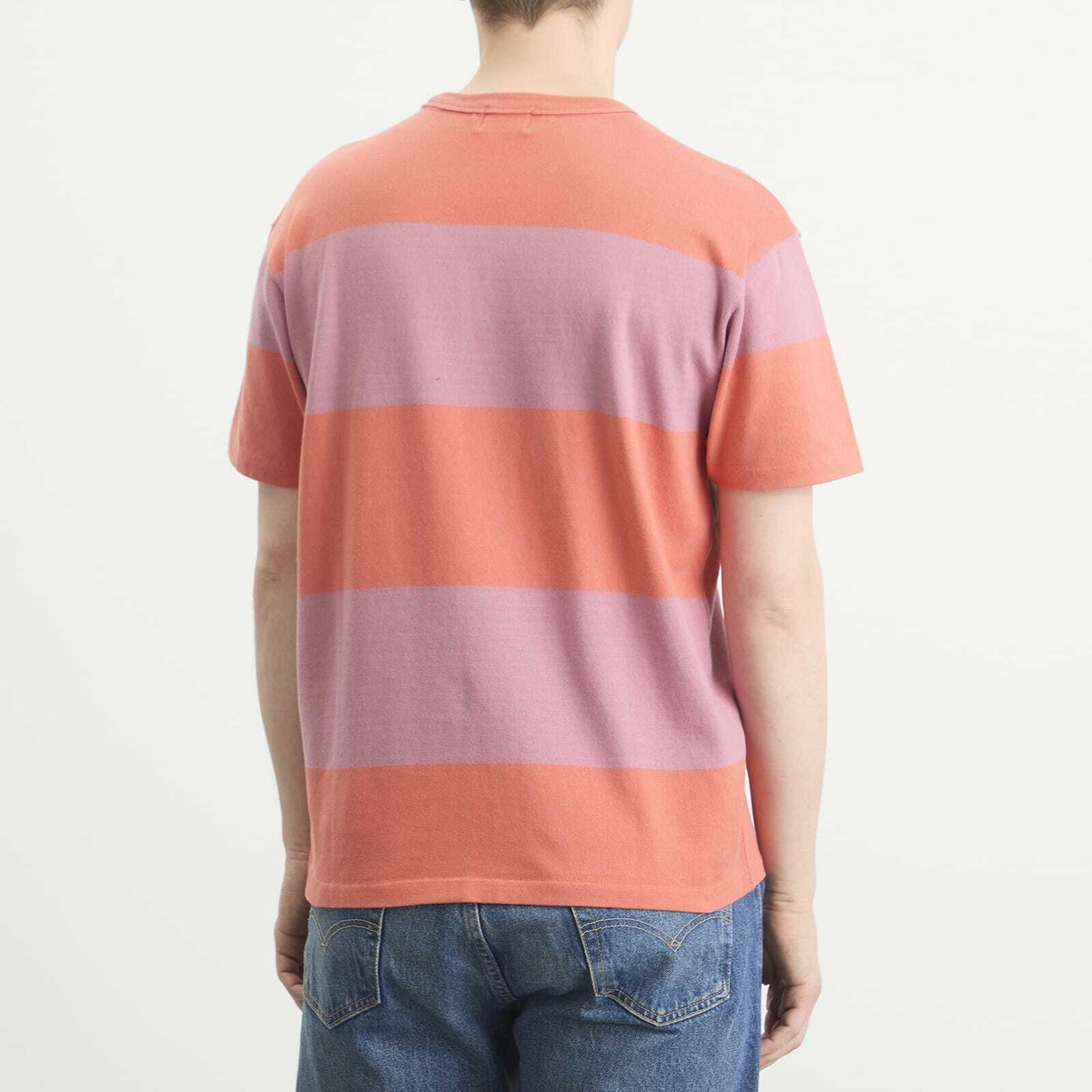 Levi's Men's LVC 1960s Casuals T-Shirt in Ginger Stripe