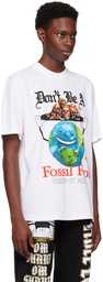 Online Ceramics White 'Fossil Fool' T-Shirt