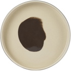 ferm LIVING Brown Inlay Cup & Saucer