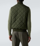 Loro Piana Windwish Storm quilted vest