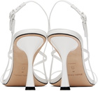 Studio Amelia White Wishbone 90 Heels