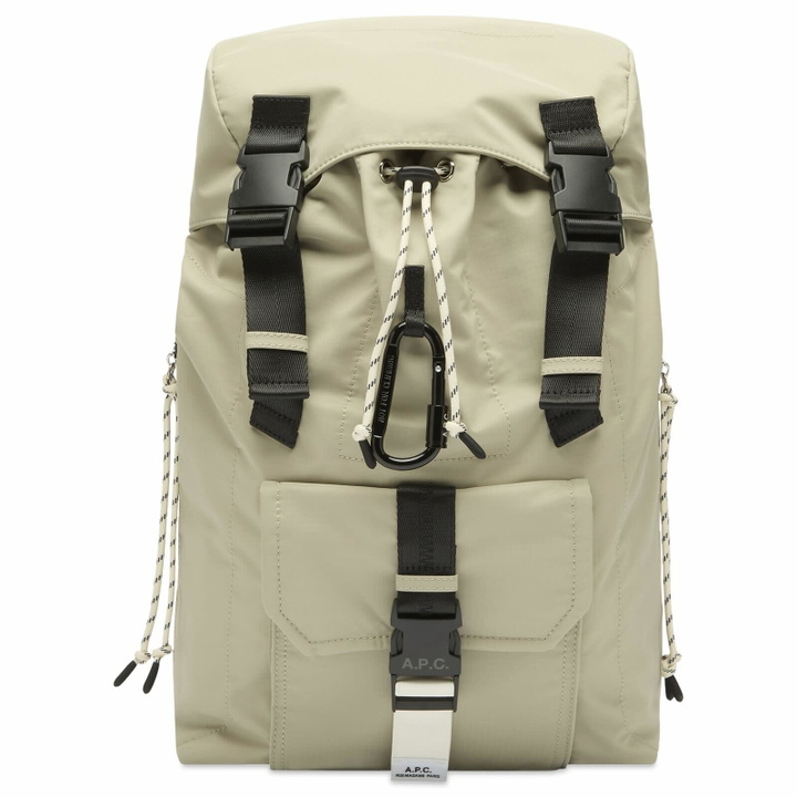 Photo: A.P.C. Men's Trek Backpack in Mastic 