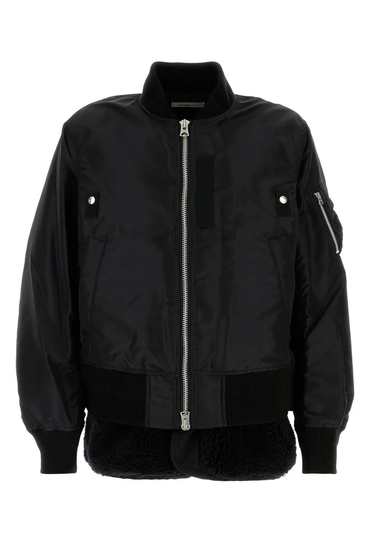 Sacai Khaki Dr. Woo Edition Bandana Print Coat Sacai