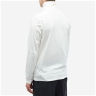 Jil Sander Men's Plus Long Sleeve Mock Neck T-Shirt in Natural