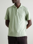 Boglioli - Cotton and Linen-Blend Polo Shirt - Green