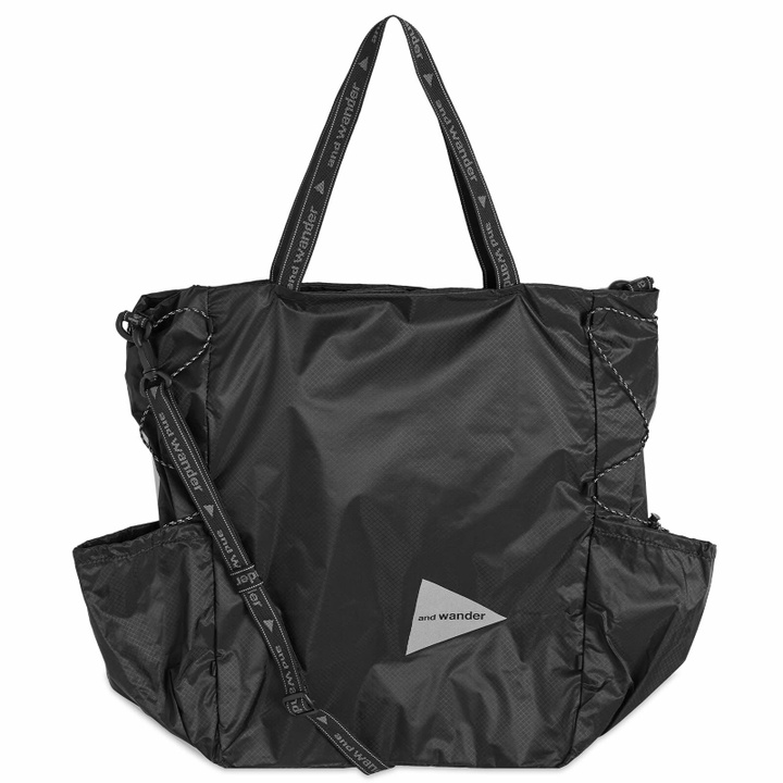 Photo: and wander Sil Tote Bag in Charcoal 