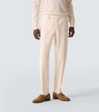 Thom Sweeney Cotton twill chinos
