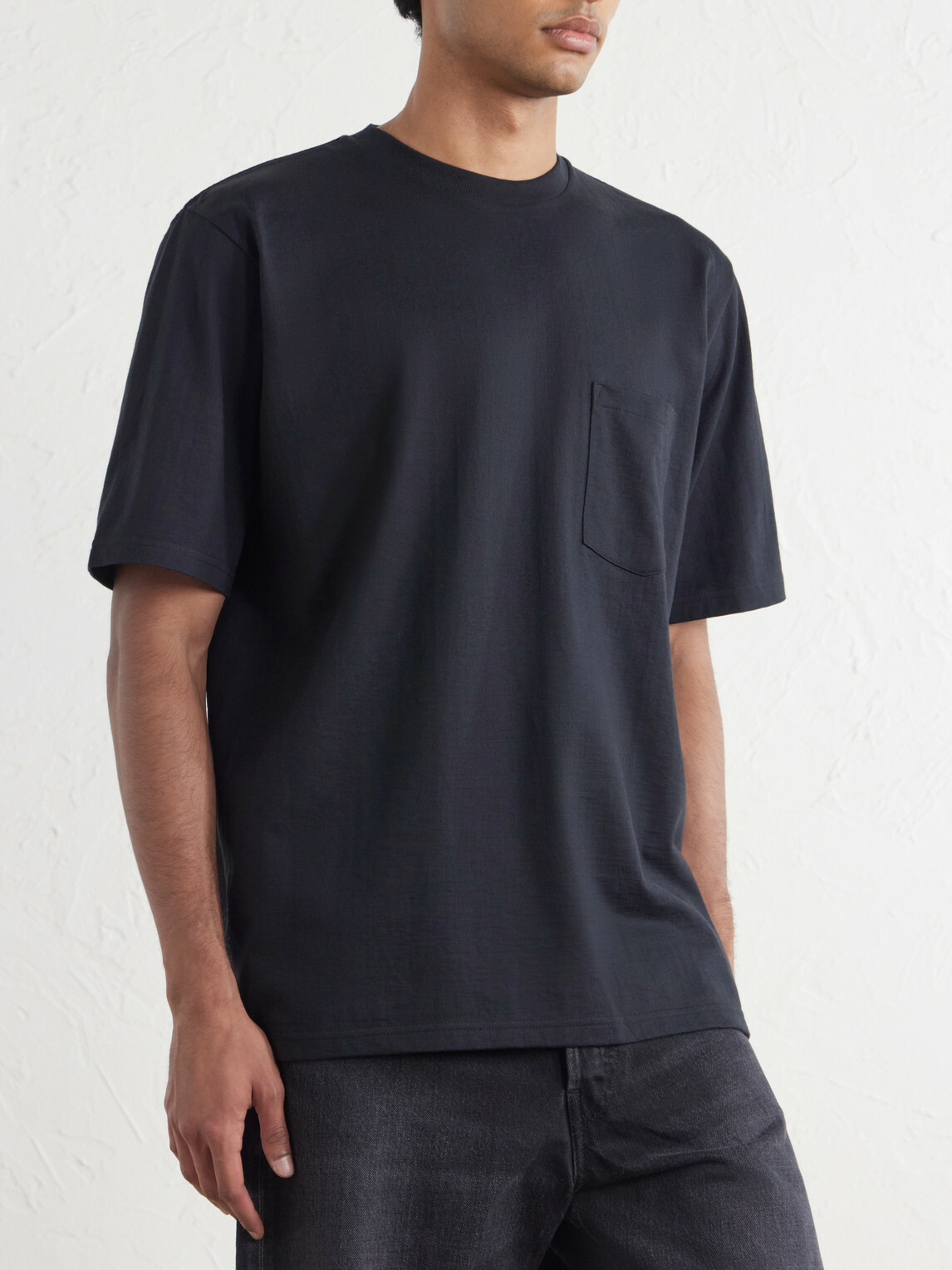 Graphpaper - Set of Two Cotton-Jersey T-Shirt - Black