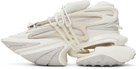 Balmain White Unicorn Sneakers
