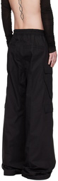 Rick Owens Black Cargobelas Cargo Pants