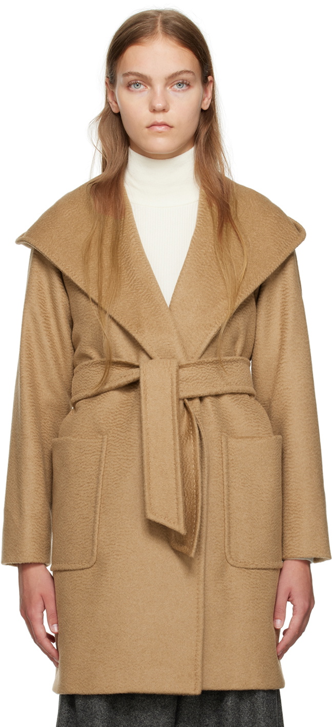 Max Mara Faust Double-Breasted Teddy Coat