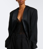 Blumarine Sheer lace bodysuit