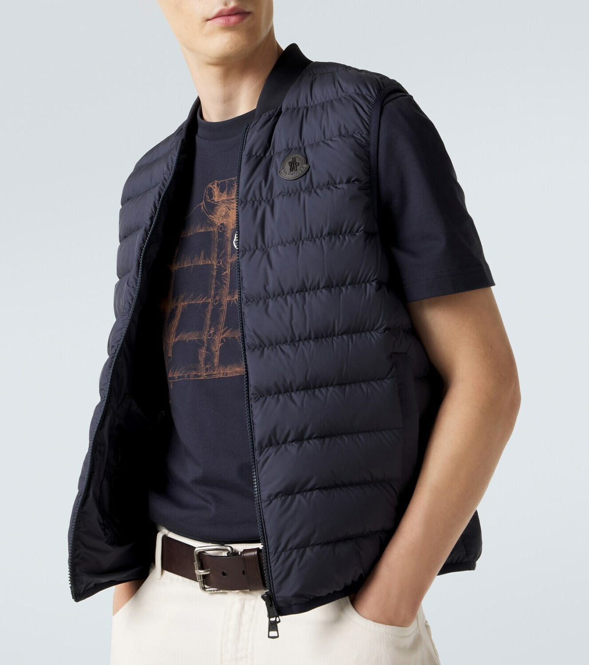 Moncler Froissel quilted down vest
