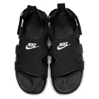 Nike Black and White Owaysis Sandals