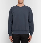 Our Legacy - 50's Great Reversible Fleece-Back Cotton-Jersey Sweatshirt - Men - Navy