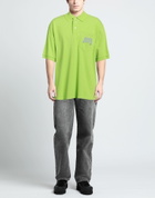 Acne Studios Mens Polo shirt Light in Green