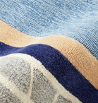 Pieces - Net Patterned Rug, 4' x 6' - Blue