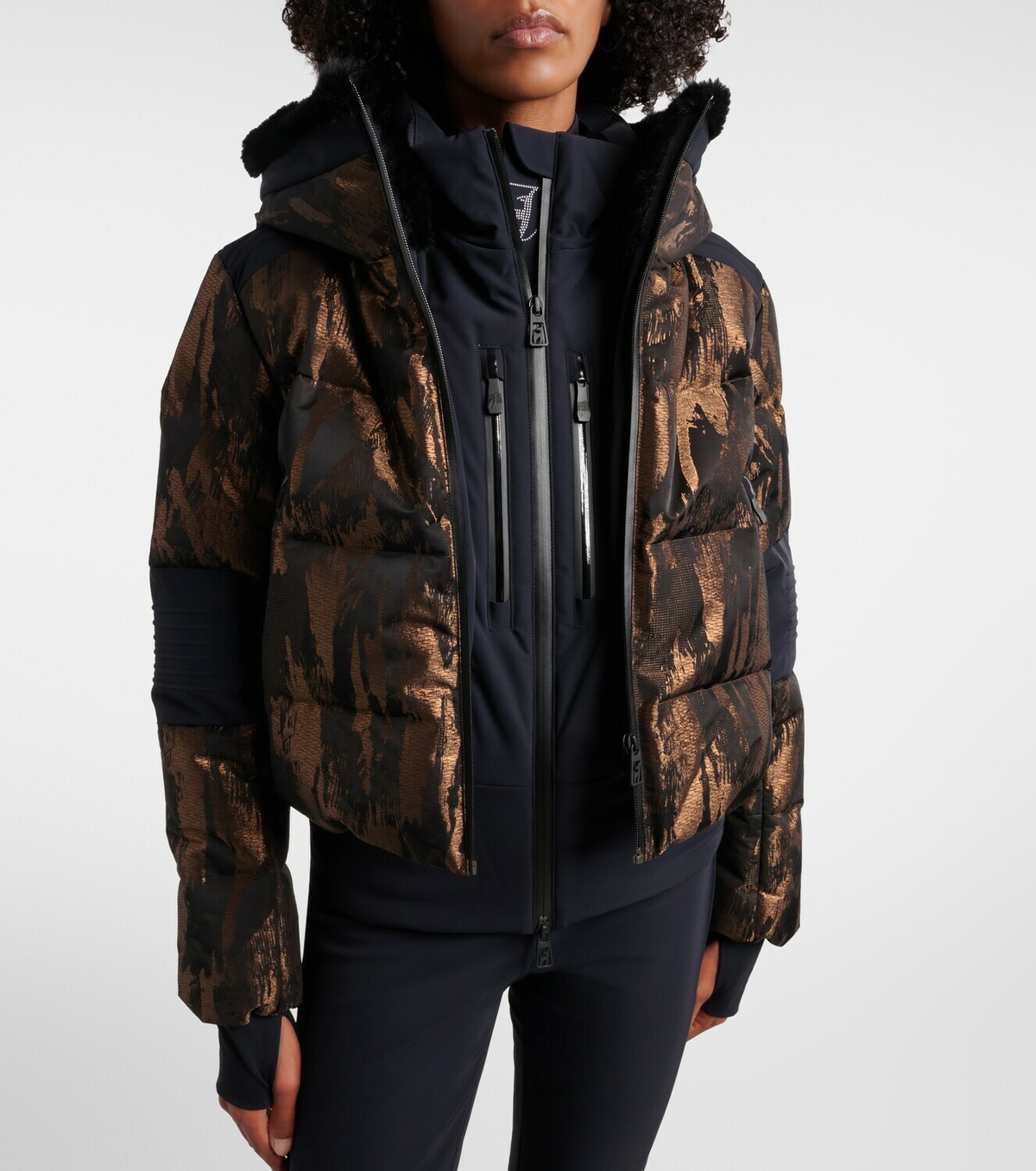 Toni Sailer Sasha printed ski jacket