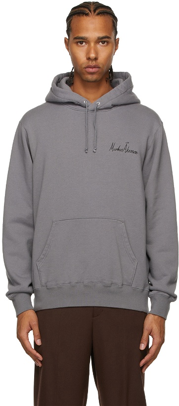 Photo: Undercover Grey Markus Akesson Edition Graphic Hoodie