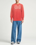 Champion Index + Archives Mens Sweatshirt in Tomato red