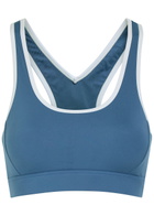 Varley Freesoft Selma Stretch-jersey Sports bra Blue