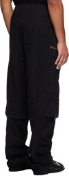 Julius Black Rust Graft Cargo Pants