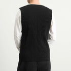Homme Plissé Issey Miyake Men's Homme Plisse Issey Miyake Kersey Pleats Vest in Black